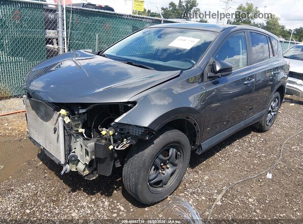 2T3ZFREV9JW457577 2018 TOYOTA RAV4 Gray წინა მარცხენა ხედი სამი მეოთხედიდან