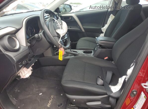 2T3ZFREV9JW458387 2018 TOYOTA RAV4 Red Front interior view