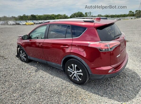2T3ZFREV9JW458387 2018 TOYOTA RAV4 Red Rear left