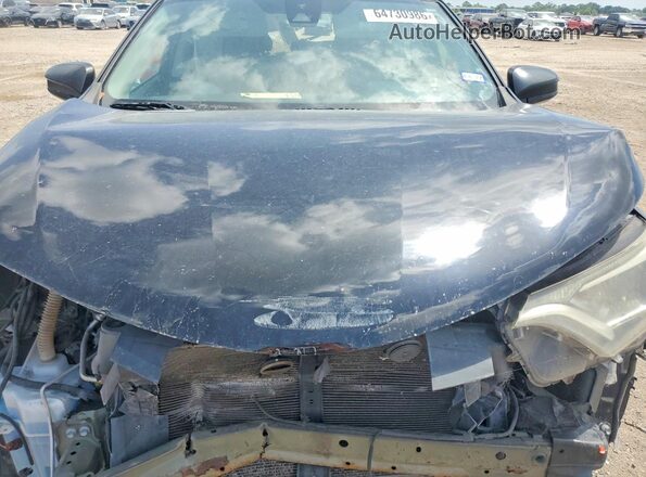 2T3ZFREV9JW477599 2018 TOYOTA RAV4 Black Вид задньої частини салону