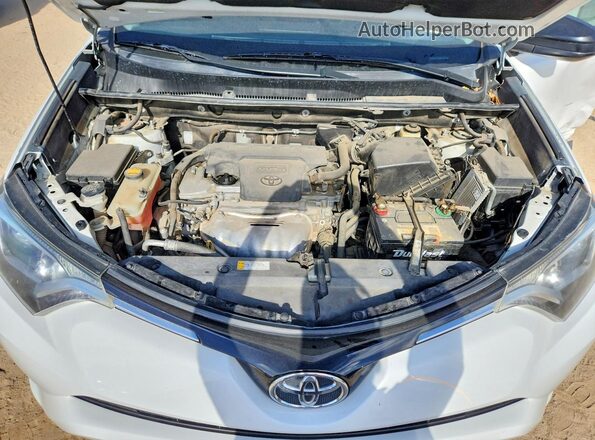 2T3ZFREVXGW260894 2016 TOYOTA RAV4 White ძრავის განყოფილების ხედი
