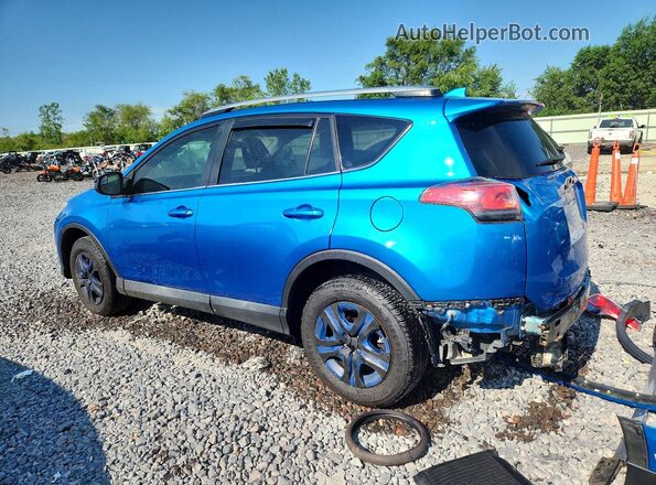 2T3ZFREVXHW369969 2017 TOYOTA RAV4 Blue Trasero izquierdo