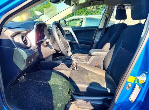 2T3ZFREVXHW369969 2017 TOYOTA RAV4 Blue Vista interior delantera
