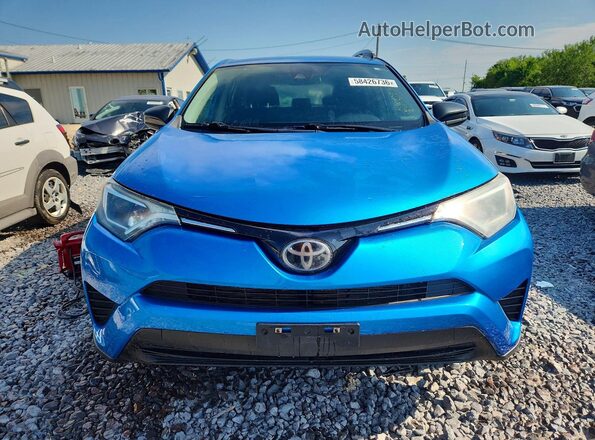 2T3ZFREVXHW369969 2017 TOYOTA RAV4 Blue Vista frontal
