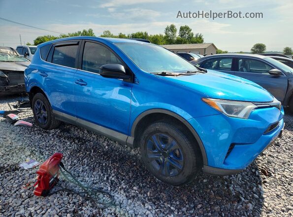2T3ZFREVXHW369969 2017 TOYOTA RAV4 Blue Delantero derecho