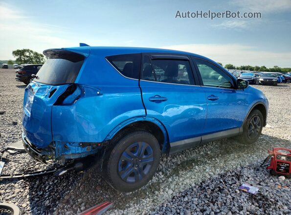 2T3ZFREVXHW369969 2017 TOYOTA RAV4 Blue Trasero derecho