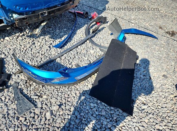 2T3ZFREVXHW369969 2017 TOYOTA RAV4 Blue Vista de la etiqueta del VIN