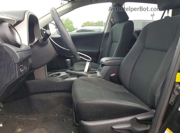 2T3ZFREVXHW380468 2017 TOYOTA RAV4 Black Front interior view