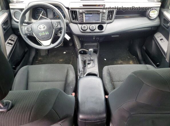 2T3ZFREVXHW380468 2017 TOYOTA RAV4 Black Dashboard view