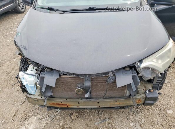 2T3ZFREVXHW380468 2017 TOYOTA RAV4 Black Engine compartment view