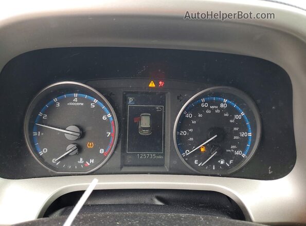 2T3ZFREVXHW380468 2017 TOYOTA RAV4 Black Instrument cluster view