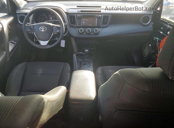 2T3ZFREVXHW402176 2017 TOYOTA RAV4 Black Dashboard view