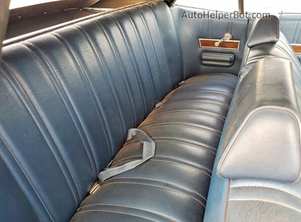 2U61S153262 1972 FORD CONVERTIBL Синий Вид задних сидений