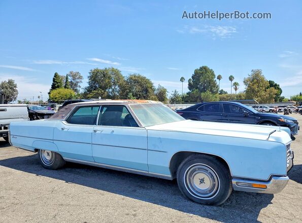 2Y82A823136 1971 LINCOLN CONTINENTA Blue Передня права чверть