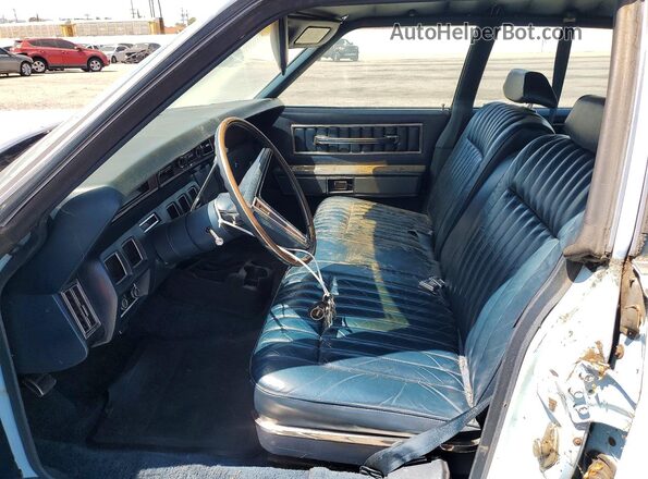 2Y82A823136 1971 LINCOLN CONTINENTA Blue Вид салону спереду