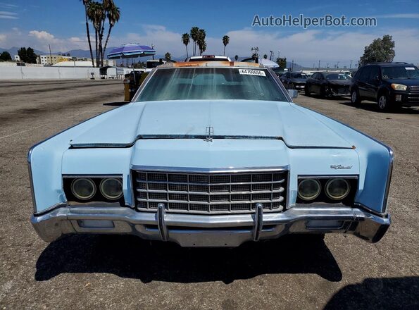 2Y82A823136 1971 LINCOLN CONTINENTA Blue Вид спереду