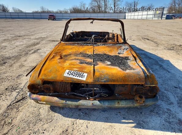2Y85Z106681 1962 FORD THUNDRBIRD Пожар Вид спереди