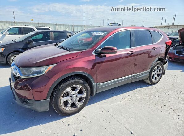 7FARW2H81KE057862 2019 HONDA CR-V Maroon Հետևի ձախ