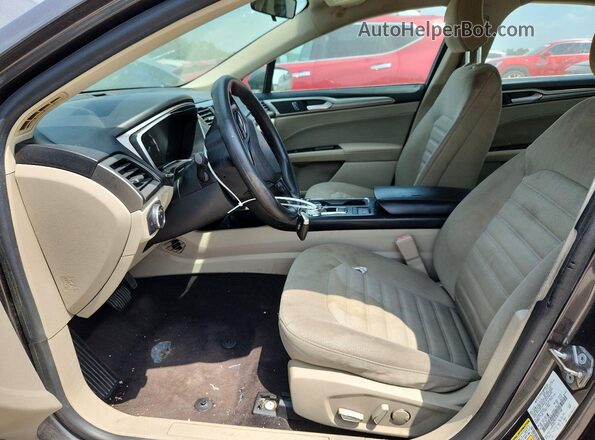 3FA6P0LU1JR197160 2018 FORD FUSION Серый Вид панели приборов
