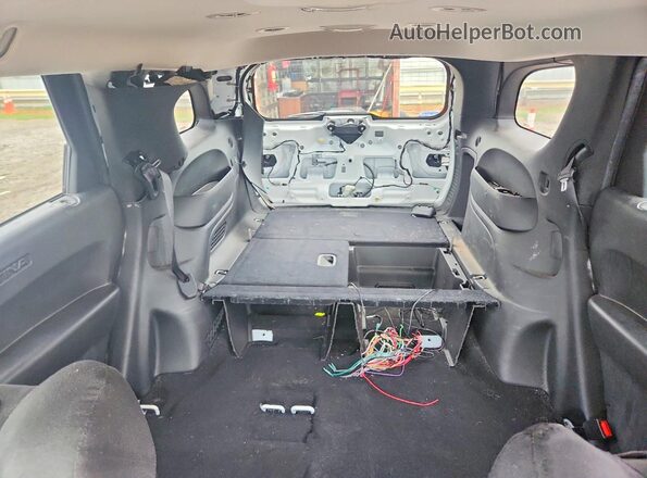 1C4SDJFT4LC368186 2020 DODGE DURANGO Белый Вид задней части салона
