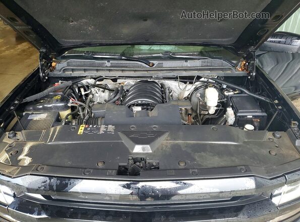 3GCUKREC3HG135371 2017 CHEVROLET SILVERADO Black Вид підкапотного простору
