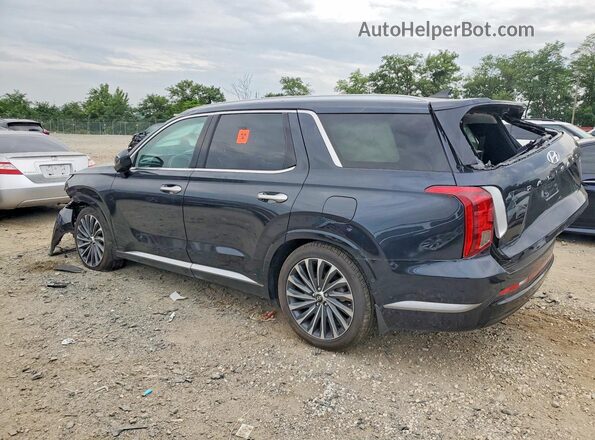 KM8R7DGE1RU655572 2024 HYUNDAI PALISADE Blue Trasero derecho