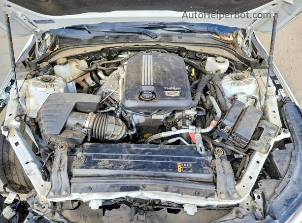 1G6DJ5RK5P0123158 2023 CADILLAC CT4 White ძრავის განყოფილების ხედი