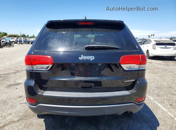 1C4RJEAG8JC300916 2018 JEEP GRAND Black Вид салону спереду