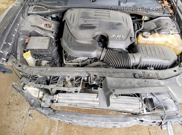 2C3CDZAG2GH130972 2016 DODGE CHALLENGER Gray Engine compartment view