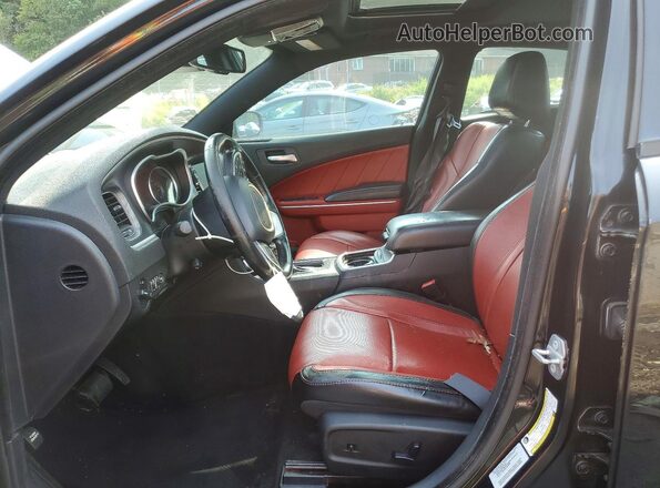 2C3CDXCT7GH104561 2016 DODGE CHARGER Black Dashboard view