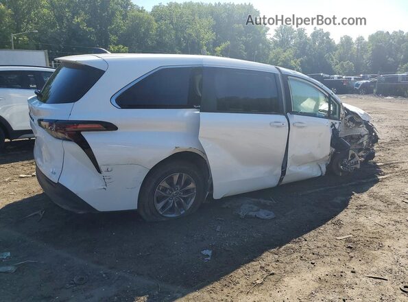 5TDKRKEC9SS225188 2025 TOYOTA SIENNA White Przód prawy