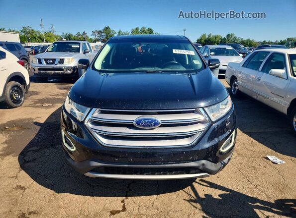 2FMPK4K96GBB83338 2016 FORD EDGE Черный Вид сзади