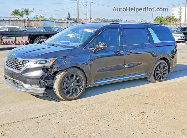 KNDNE5H32N6084863 2022 KIA CARNIVAL Gray Tył lewy