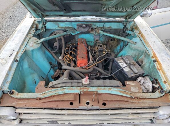 A6KA85G110194 1966 AMERICAN MOTORS RAMBLER Белый Вид подкапотного пространства