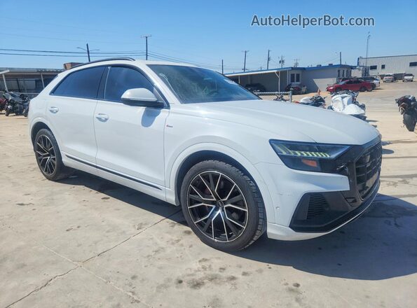 WA1FVAF14MD026496 2021 AUDI Q8 White Vista frontal