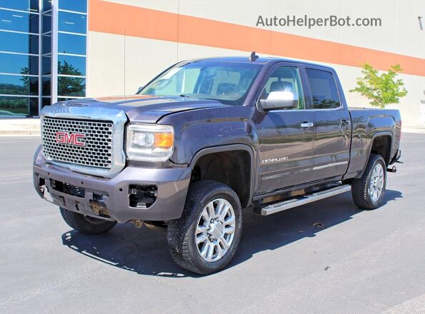 1GT12UEG7GF152425 2016 GMC SIERRA Gray Trasero derecho