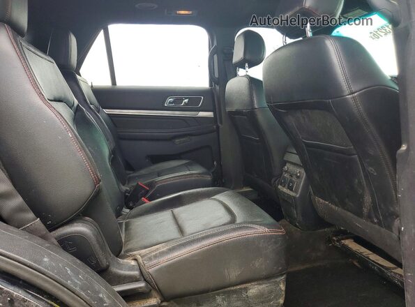 1FM5K8GT0GGB20568 2016 FORD EXPLORER Черный Вид подкапотного пространства