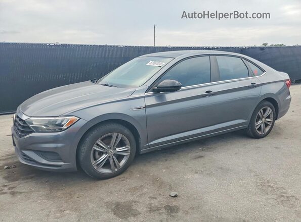 3VWC57BUXKM081531 2019 VOLKSWAGEN JETTA Gray Задня ліва чверть