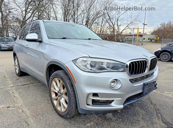 5UXKR2C59GOR69371 2016 BMW X5 Silver Tył lewy