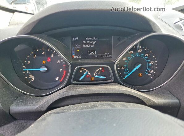 1FMCU0GX9GUB75902 2016 FORD ESCAPE Gray უკანა სავარძლების ხედი