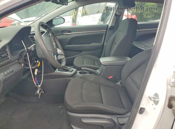 5NPD84LF8LH544853 2020 HYUNDAI ELANTRA White წინა პანელის ხედი