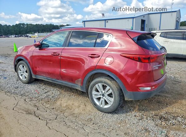 KNDPM3AC3H7296535 2017 KIA SPORTAGE Red უკანა მარჯვენა