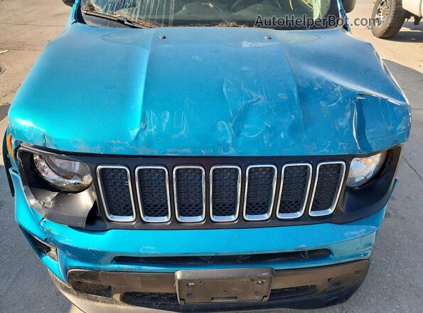 ZACNJAA15LPL35573 2020 JEEP RENEGADE Blue VIN კოდის სტიკერის ხედი