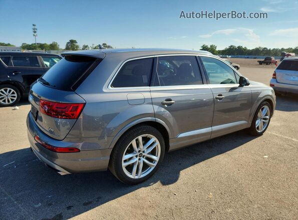 WA1VAAF76JD024742 2018 AUDI Q7 Gray Передня права чверть