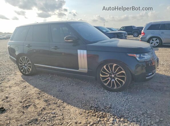 SALGS2KF1GA268946 2016 LAND ROVER RANGE ROVER Black Դիմացի տեսք