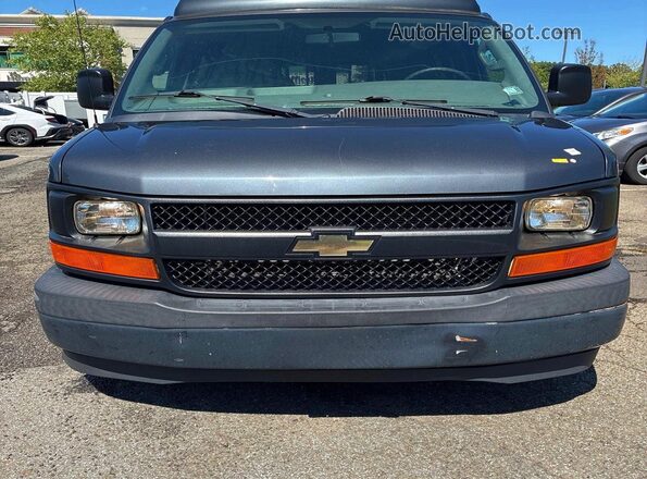 1GAWGEFF0H1252716 2017 CHEVROLET EXPRESS Gray Панорамний вид салону 360°