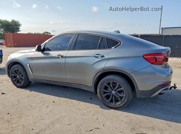 5UXKU0C52G0F92954 2016 BMW X6 Gray Задня права чверть
