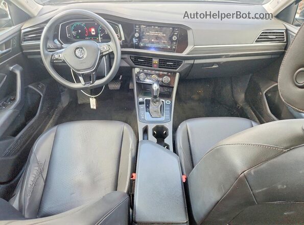 3VWEB7BU5LM071282 2020 VOLKSWAGEN JETTA Black Widok zestawu wskaźników