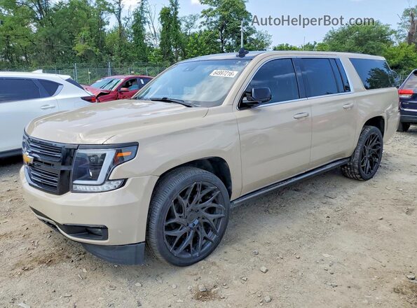 1GNSKJKC6GR115456 2016 CHEVROLET SUBURBAN Tan Tył lewy