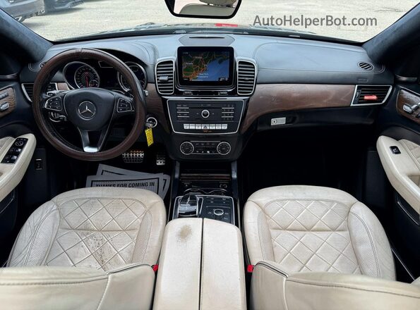 4JGED6EB0JA121898 2018 MERCEDES-BENZ GLE Black უკანა სავარძლების ხედი